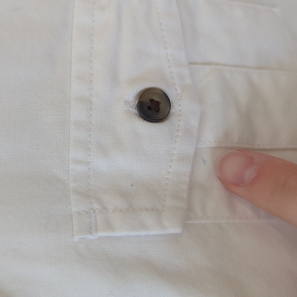 Janie and Jack Toddler Boys White Shirt - Picture 4 of 8